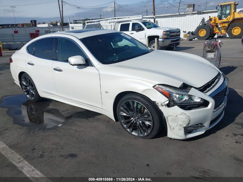 2016 Infiniti Q70 3.7 VIN: JN1BY1APXGM220853 Lot: 40915569