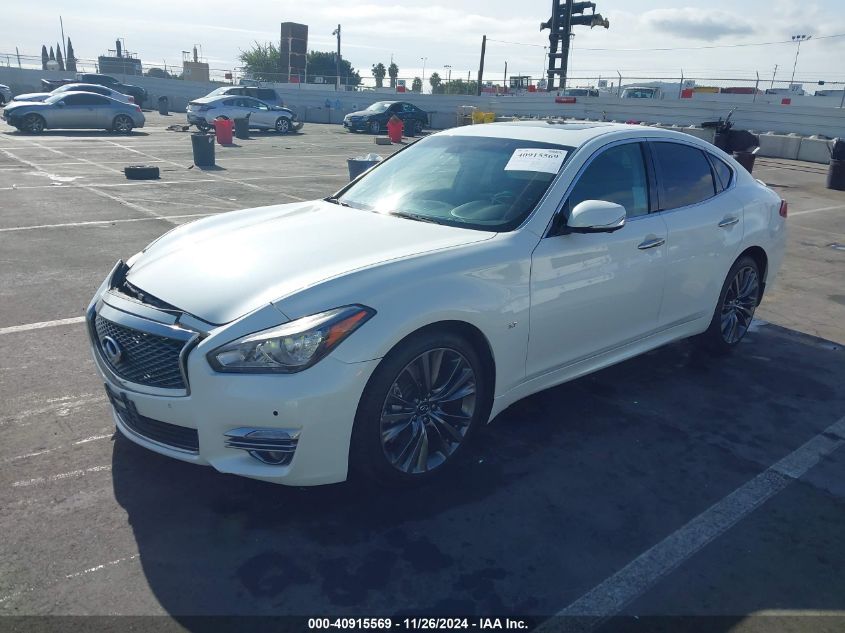 2016 Infiniti Q70 3.7 VIN: JN1BY1APXGM220853 Lot: 40915569