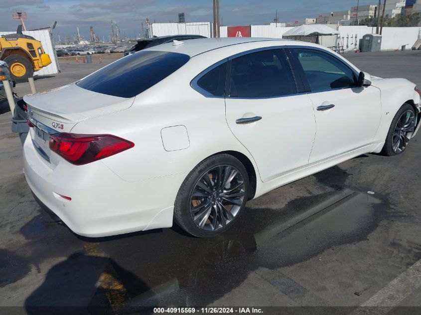 2016 Infiniti Q70 3.7 VIN: JN1BY1APXGM220853 Lot: 40915569