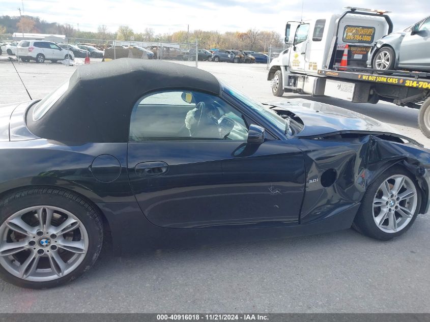 2005 BMW Z4 3.0I VIN: 4USBT53545LT28557 Lot: 40916018