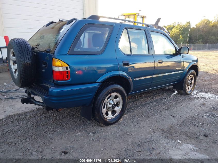 2000 Honda Passport Ex/Lx VIN: 4S6CK58W6Y4419460 Lot: 40917176