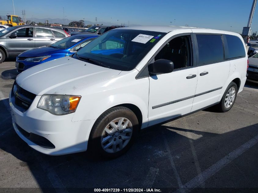 2014 Ram Cargo Tradesman VIN: 2C4JRGA67ER182016 Lot: 40917239