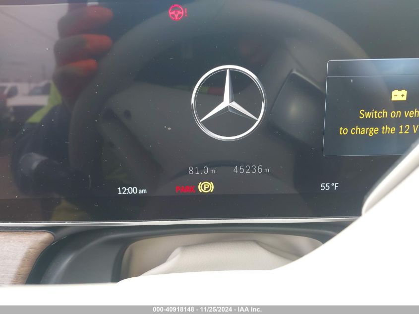 2023 Mercedes-Benz Eqs 450+ VIN: W1KCG2DB3PA026327 Lot: 40918148