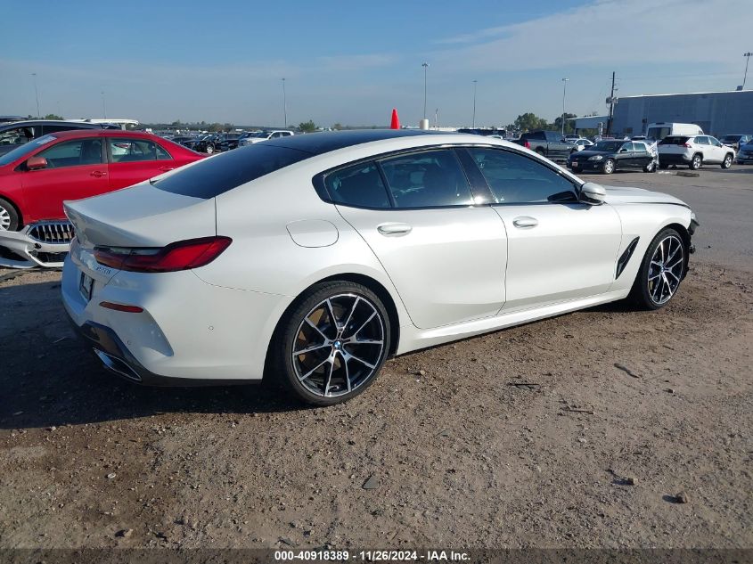 2022 BMW 840 Gran Coupe I VIN: WBAGV2C00NCH55551 Lot: 40918389