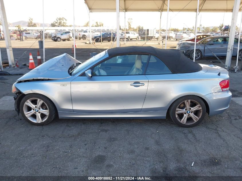 2009 BMW 128I VIN: WBAUN13529VH81197 Lot: 40918852