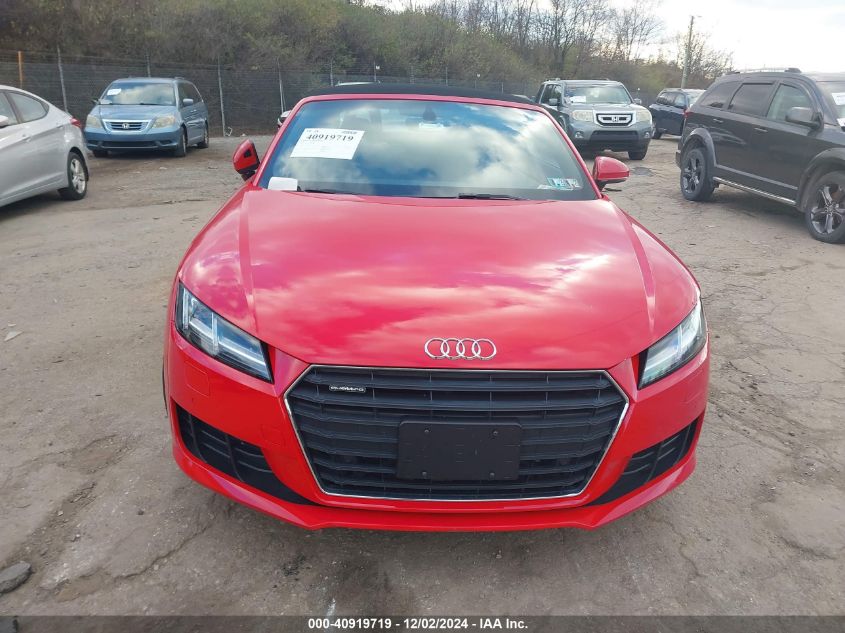 2016 Audi Tt 2.0T VIN: TRUT5CFV2G1020537 Lot: 40919719