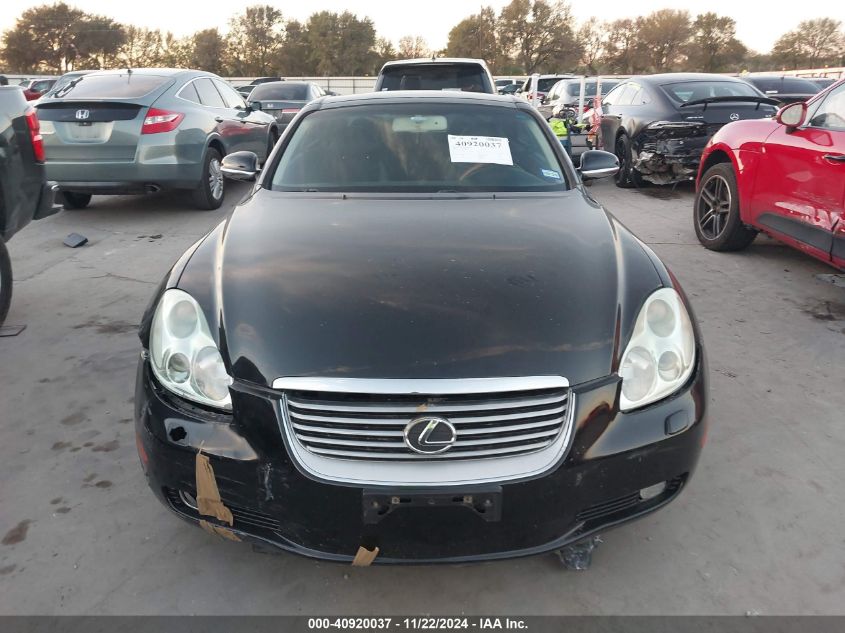 2004 Lexus Sc 430 VIN: JTHFN48Y540051298 Lot: 40920037