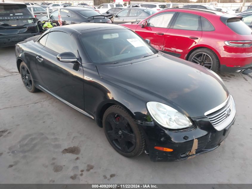 2004 Lexus Sc 430 VIN: JTHFN48Y540051298 Lot: 40920037