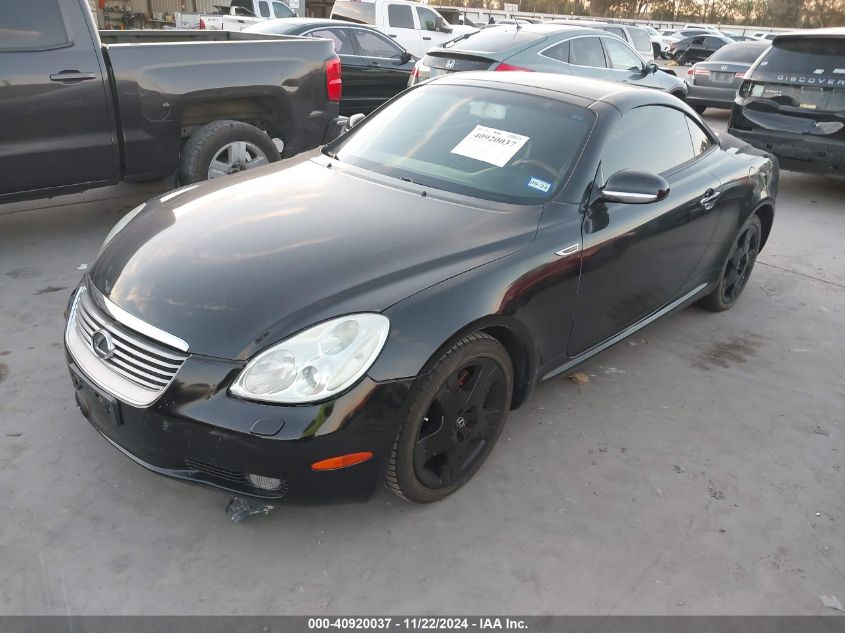 2004 Lexus Sc 430 VIN: JTHFN48Y540051298 Lot: 40920037