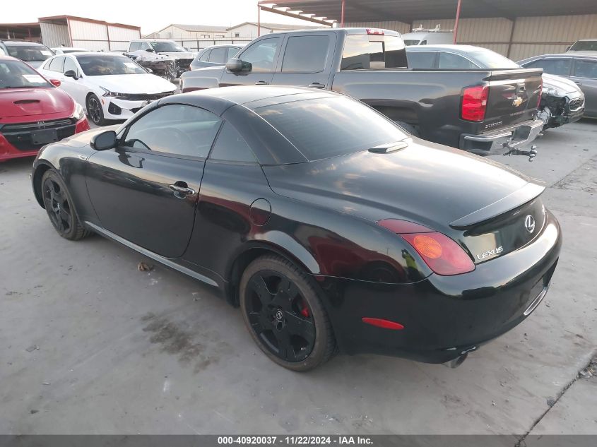 2004 Lexus Sc 430 VIN: JTHFN48Y540051298 Lot: 40920037