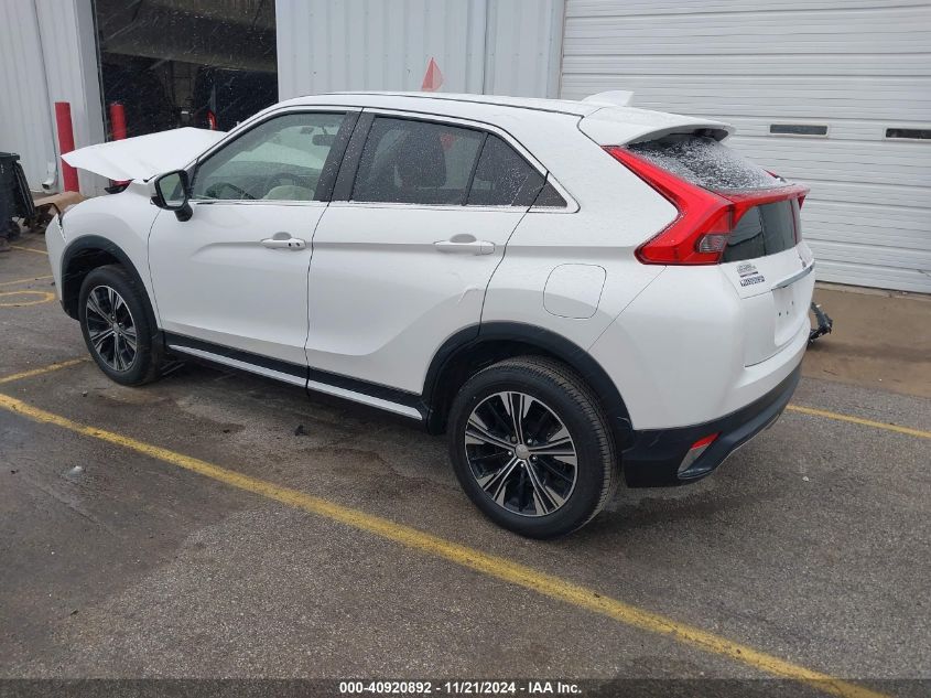 2019 Mitsubishi Eclipse Cross Sel VIN: JA4AT5AA9KZ011622 Lot: 40920892