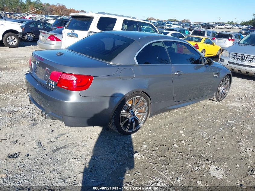 2011 BMW M3 VIN: WBSDX9C57BE584727 Lot: 40921043