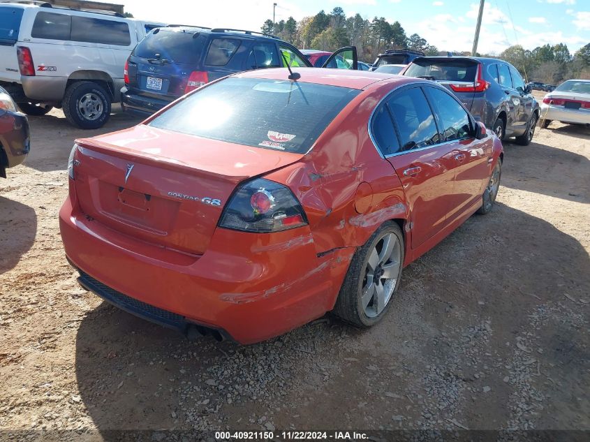 2008 Pontiac G8 Gt VIN: 6G2EC57Y78L143731 Lot: 40921150