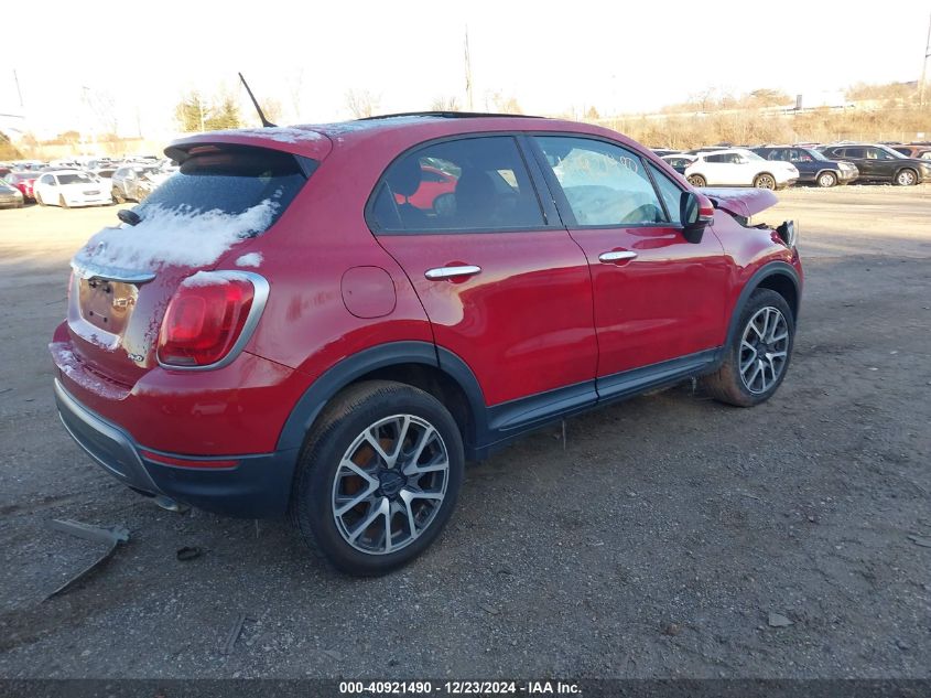 2016 Fiat 500X Trekking Plus VIN: ZFBCFYET8GP463229 Lot: 40921490