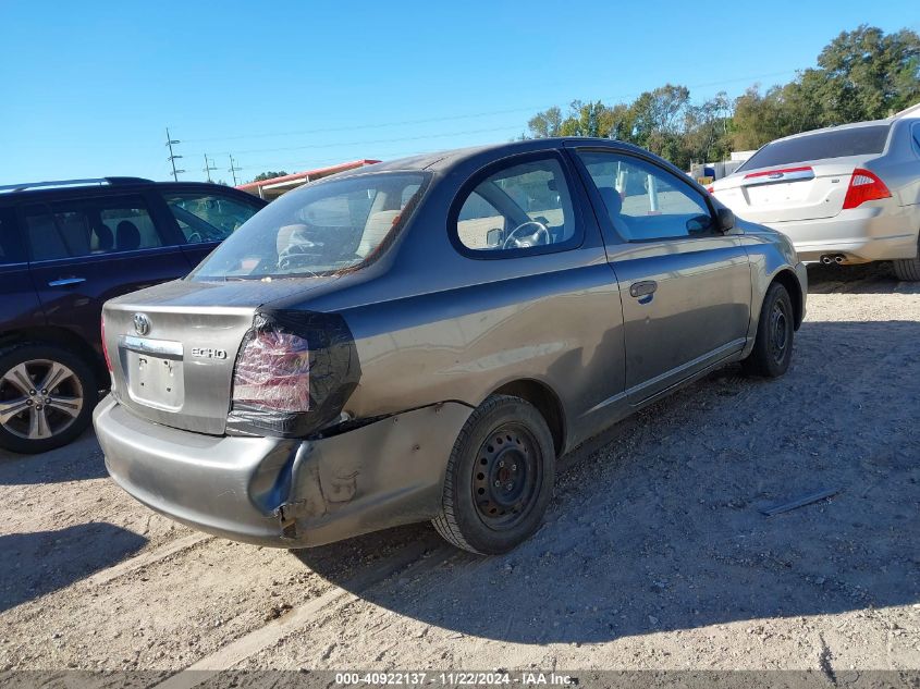 2003 Toyota Echo VIN: JTDAT123730307758 Lot: 40922137