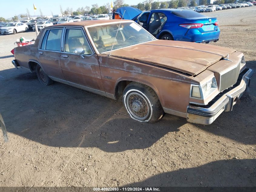 1985 Buick Lesabre Limited VIN: 1G4BP69Y8FX434341 Lot: 40922693