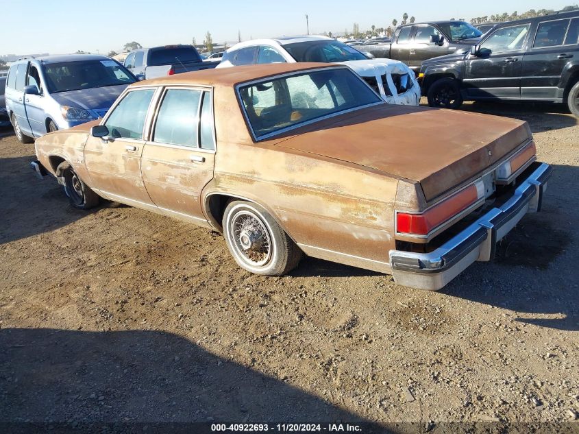 1985 Buick Lesabre Limited VIN: 1G4BP69Y8FX434341 Lot: 40922693