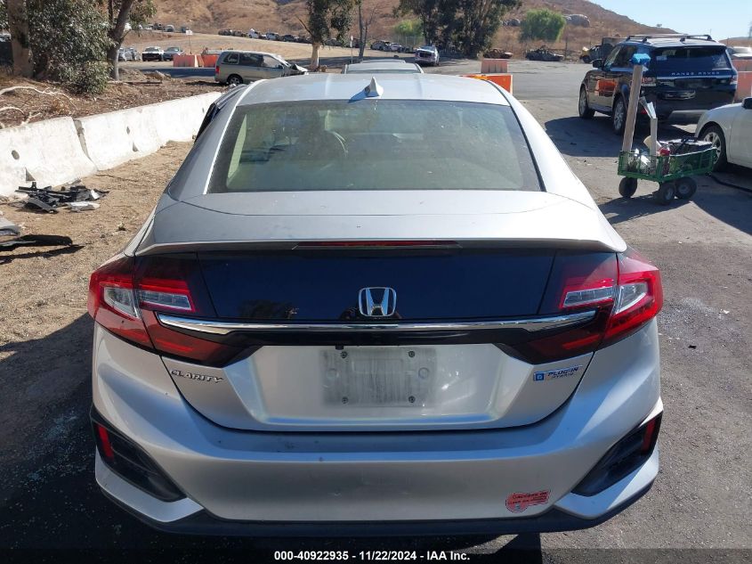 2019 Honda Clarity Plug-In Hybrid VIN: JHMZC5F15KC005660 Lot: 40922935