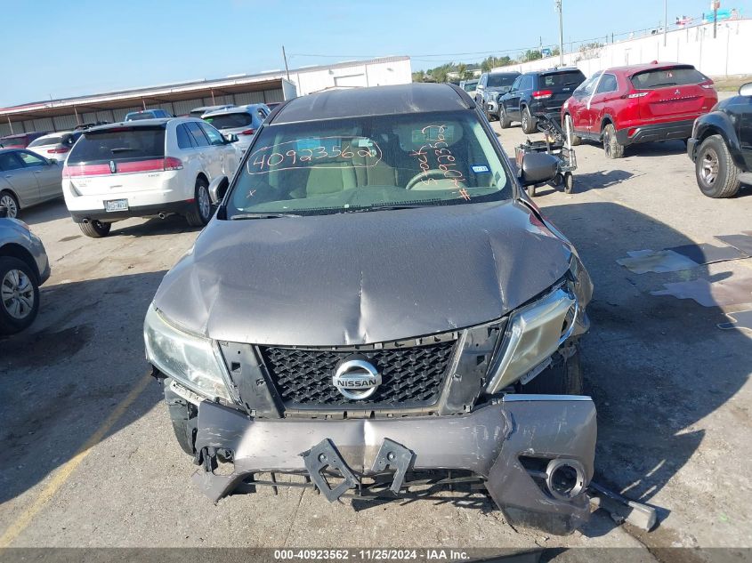 2014 Nissan Pathfinder S VIN: 5N1AR2MN6EC694206