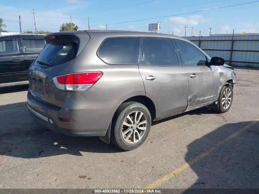 2014 Nissan Pathfinder S VIN: 5N1AR2MN6EC694206