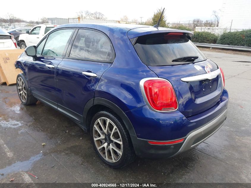 2016 Fiat 500X Trekking Plus VIN: ZFBCFXETXGP388012 Lot: 40924565