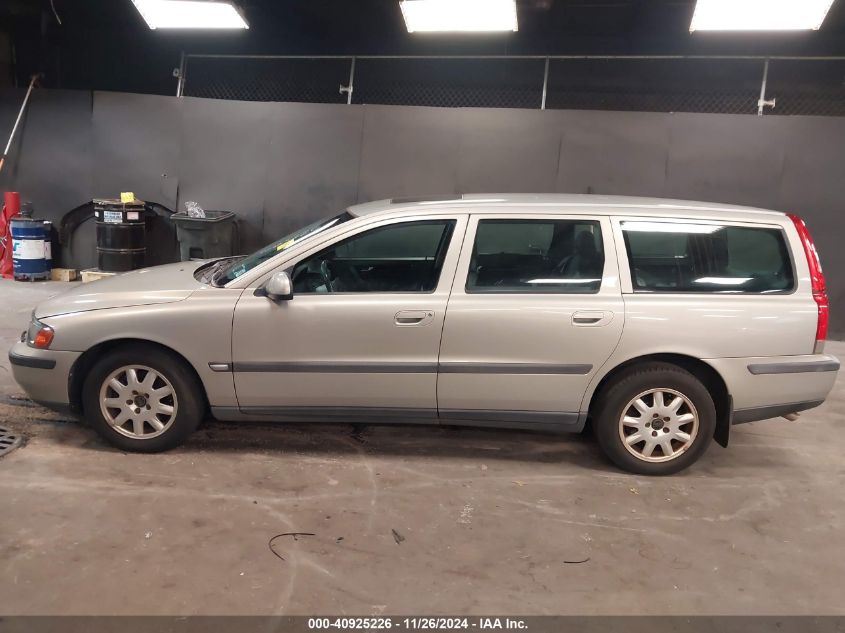 2001 Volvo V70 2.4 VIN: YV1SW61R611109527 Lot: 40925226