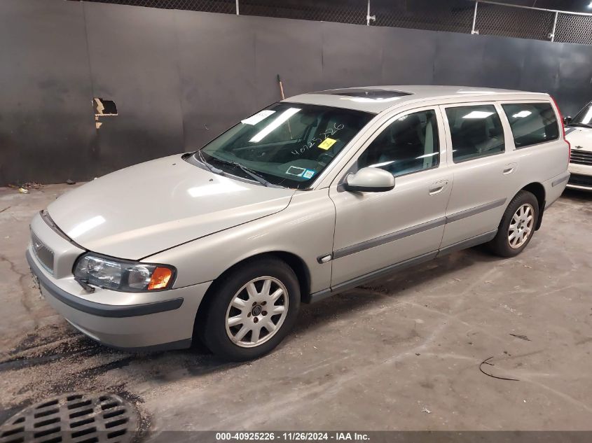 2001 Volvo V70 2.4 VIN: YV1SW61R611109527 Lot: 40925226