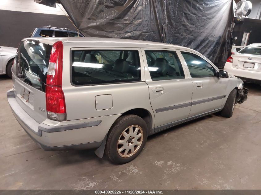 2001 Volvo V70 2.4 VIN: YV1SW61R611109527 Lot: 40925226