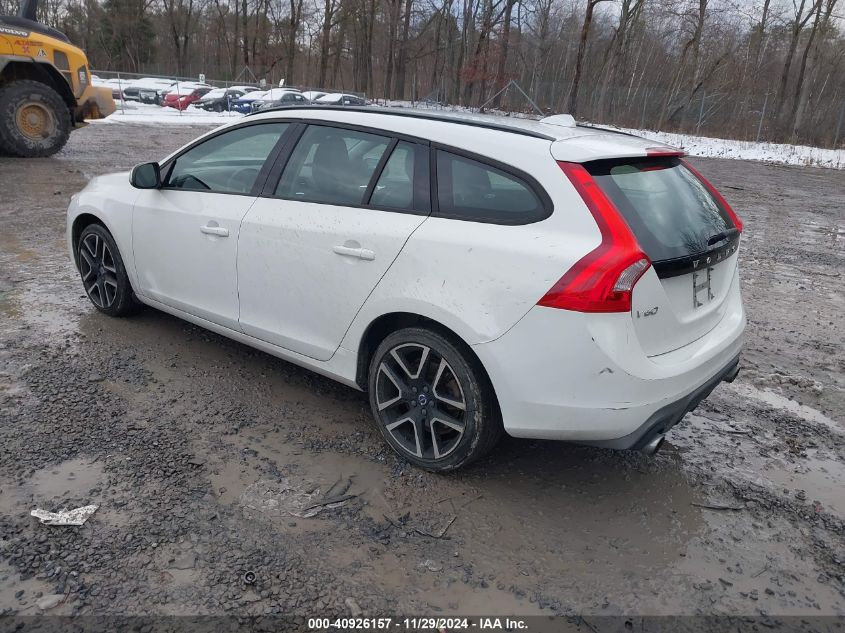 2018 Volvo V60 T5 Dynamic VIN: YV140MSL1J2393815 Lot: 40926157