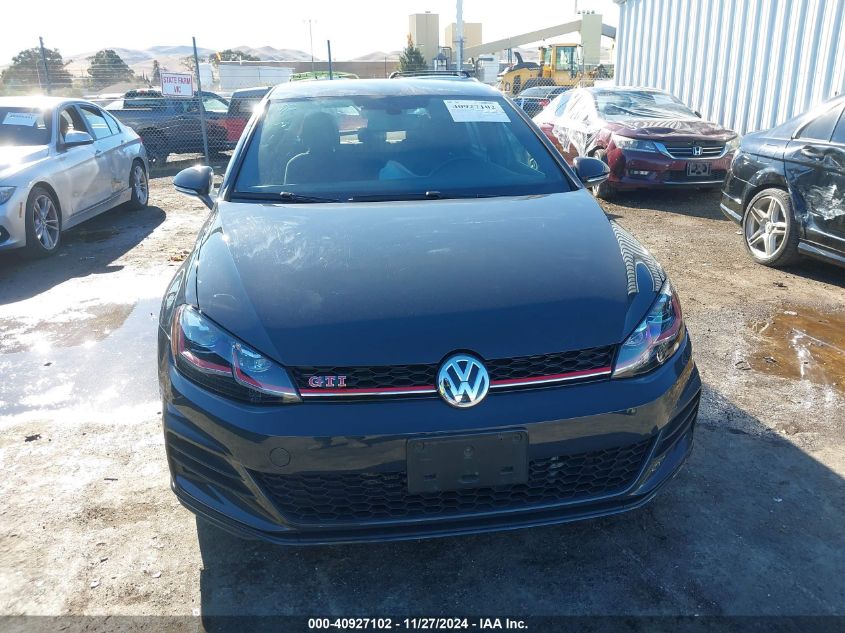 2019 Volkswagen Golf Gti 2.0T Autobahn/2.0T Rabbit Edition/2.0T S/2.0T Se VIN: 3VW6T7AU6KM006345 Lot: 40927102