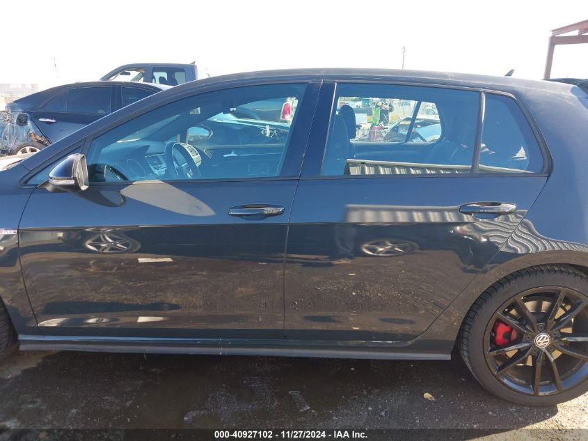 2019 Volkswagen Golf Gti 2.0T Autobahn/2.0T Rabbit Edition/2.0T S/2.0T Se VIN: 3VW6T7AU6KM006345 Lot: 40927102