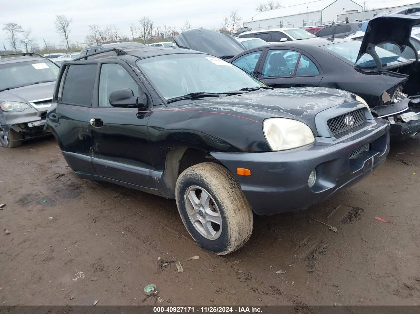 2002 Hyundai Santa Fe Gls/Lx VIN: KM8SC13D32U285157