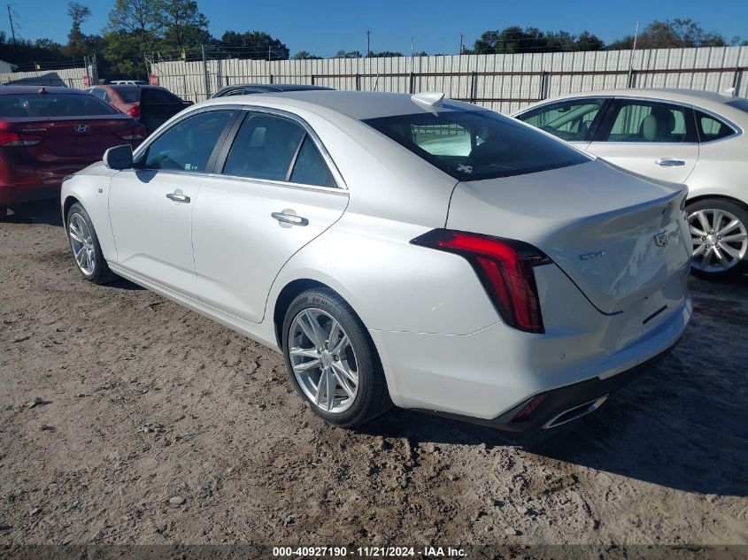 2024 Cadillac Ct4 Luxury VIN: 1G6DJ5RK1R0105856 Lot: 40927190