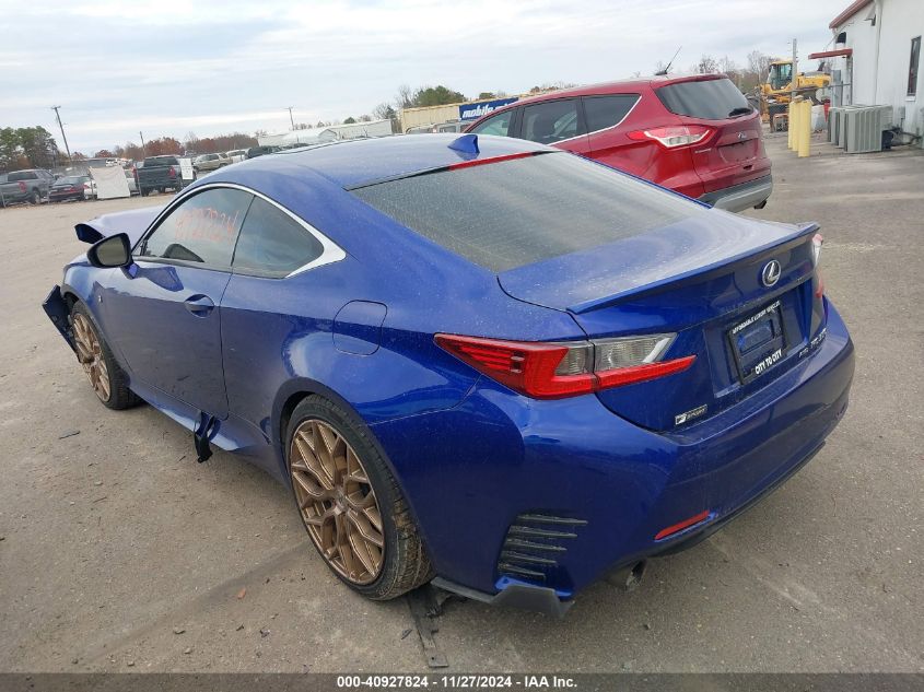 2015 Lexus Rc 350 VIN: JTHSE5BC4F5000303 Lot: 40927824