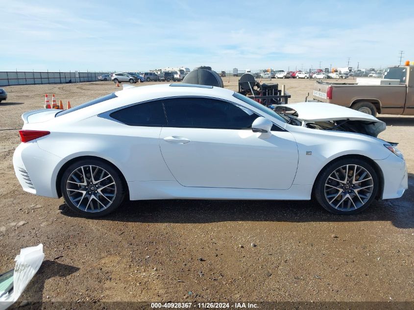 2015 Lexus Rc 350 VIN: JTHHE5BC9F5008116 Lot: 40928367