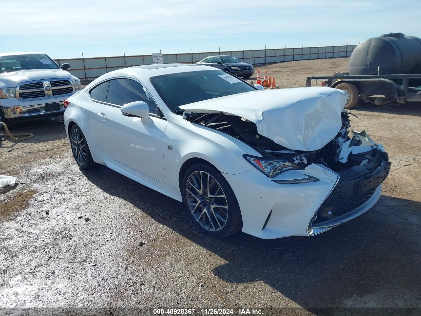 2015 Lexus Rc 350 VIN: JTHHE5BC9F5008116 Lot: 40928367