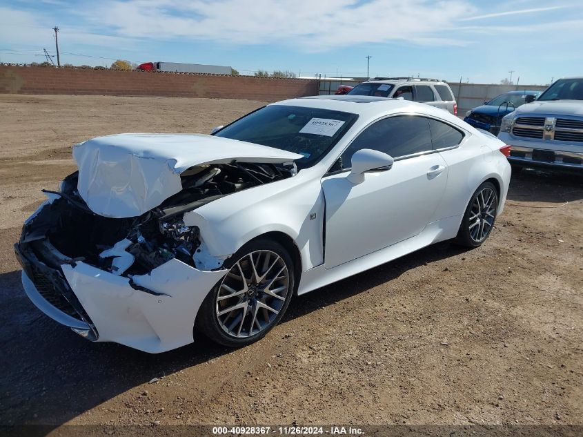 2015 Lexus Rc 350 VIN: JTHHE5BC9F5008116 Lot: 40928367