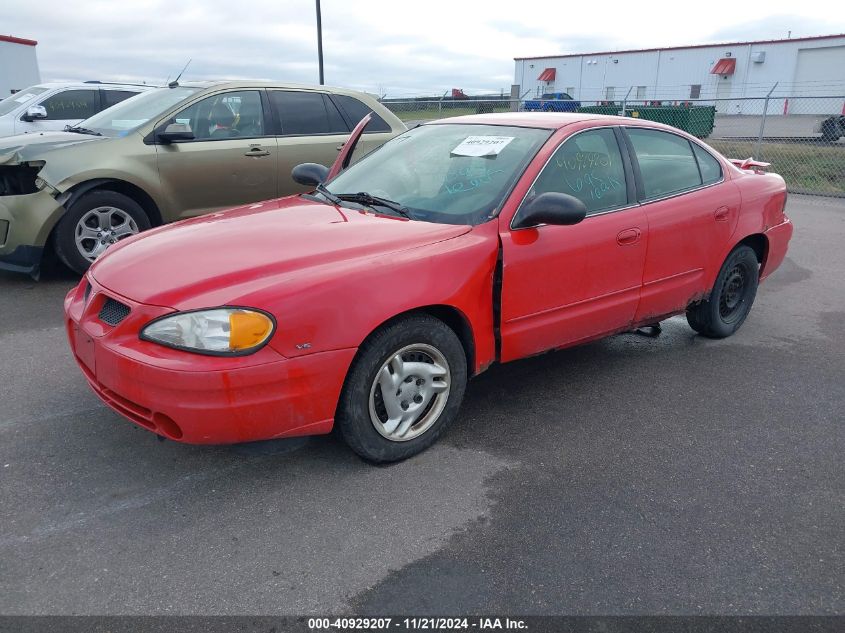 2004 Pontiac Grand Am Se1 VIN: 1G2NF52E94C247052 Lot: 40929207