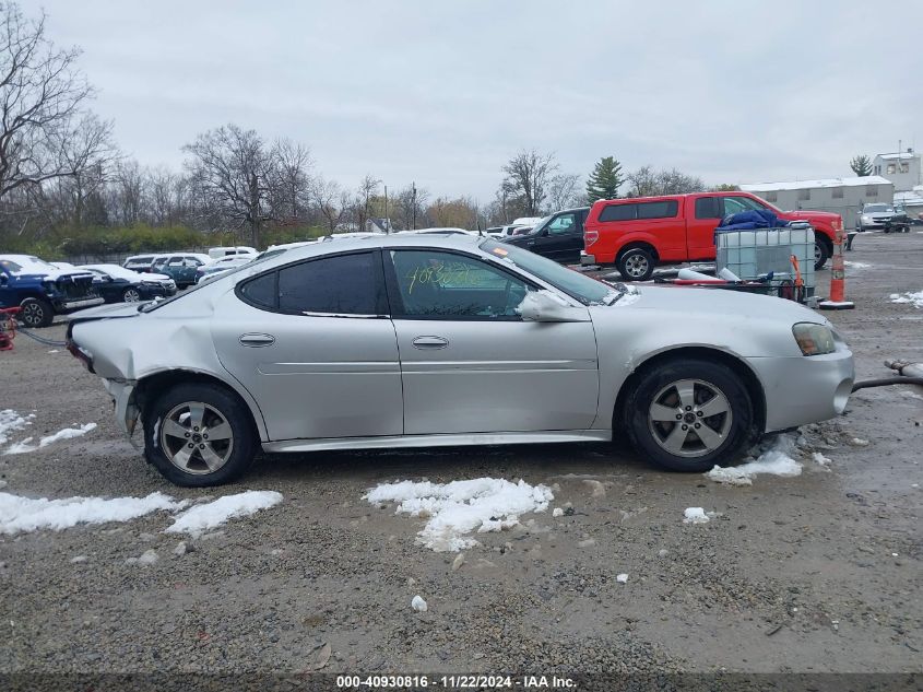 2005 Pontiac Grand Prix Gt VIN: 2G2WS522851198696