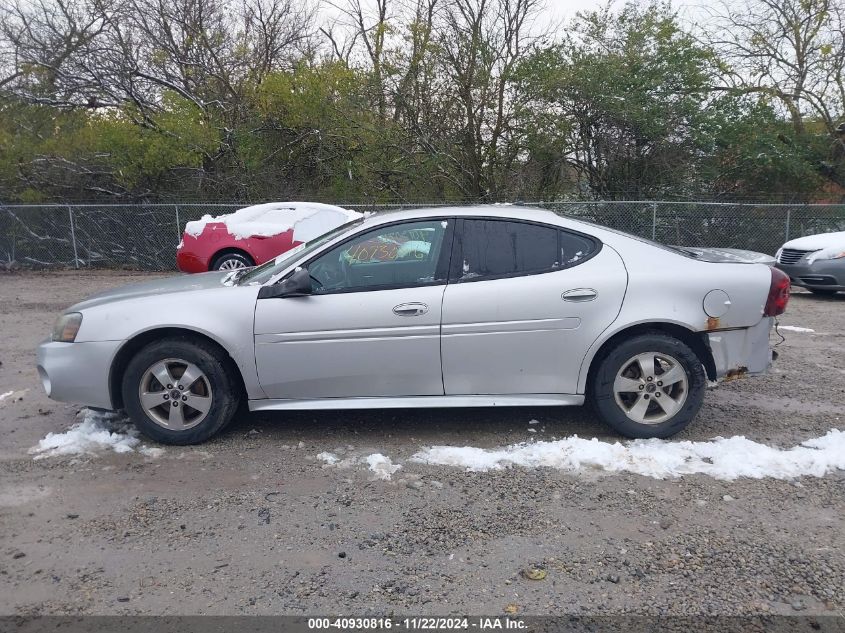 2005 Pontiac Grand Prix Gt VIN: 2G2WS522851198696