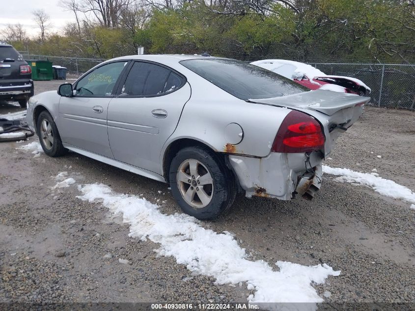 2005 Pontiac Grand Prix Gt VIN: 2G2WS522851198696