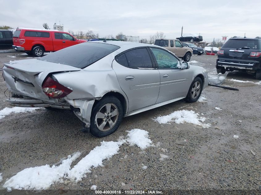 2005 Pontiac Grand Prix Gt VIN: 2G2WS522851198696