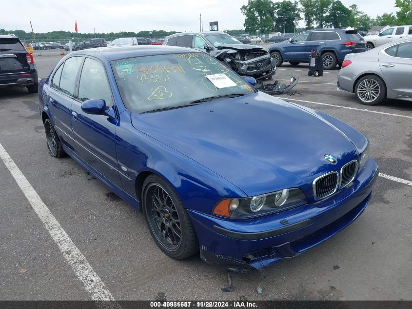 2001 BMW M5 VIN: WBSDE93411BZ97420 Lot: 40931687