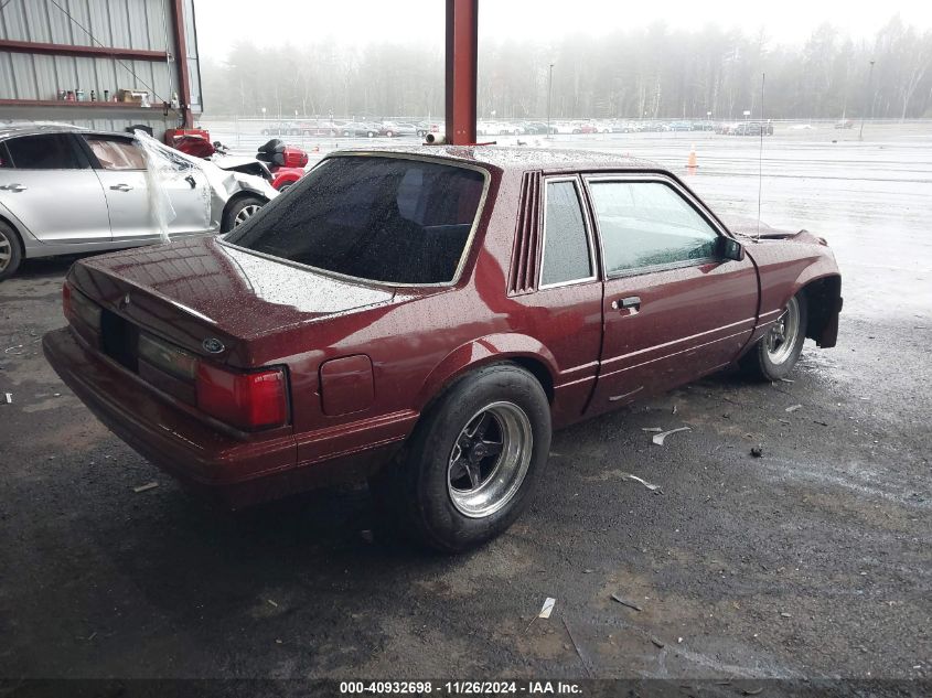 1986 Ford Mustang Lx VIN: 1FABP26A0GF204651 Lot: 40932698