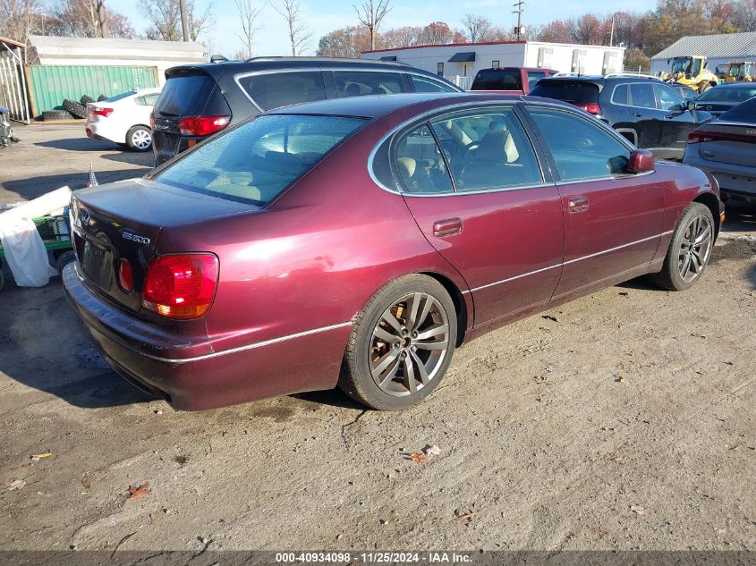 2001 Lexus Gs 300 VIN: JT8BD69S910139905 Lot: 40934098