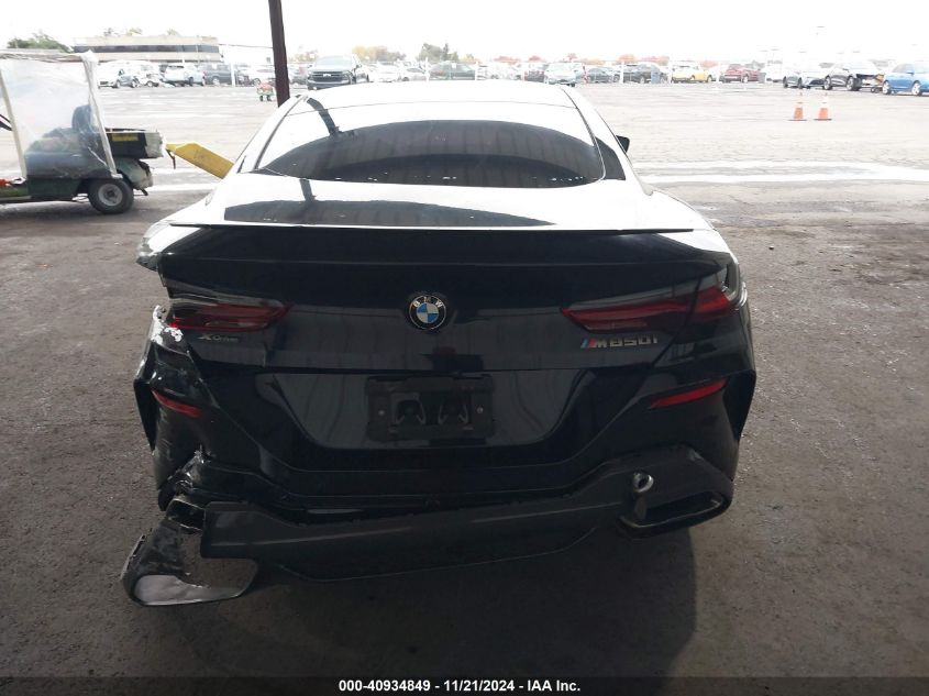 2019 BMW M850I xDrive VIN: WBABC4C57KBU96191 Lot: 40934849