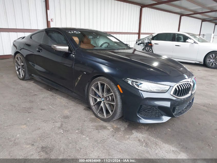 2019 BMW M850I xDrive VIN: WBABC4C57KBU96191 Lot: 40934849