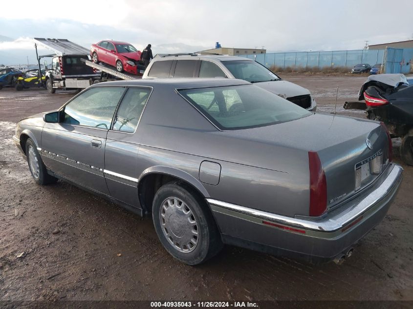 1993 Cadillac Eldorado Touring VIN: 1G6EL1292PU607537 Lot: 40935043