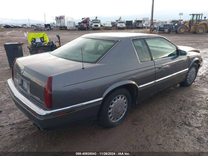 1993 Cadillac Eldorado Touring VIN: 1G6EL1292PU607537 Lot: 40935043