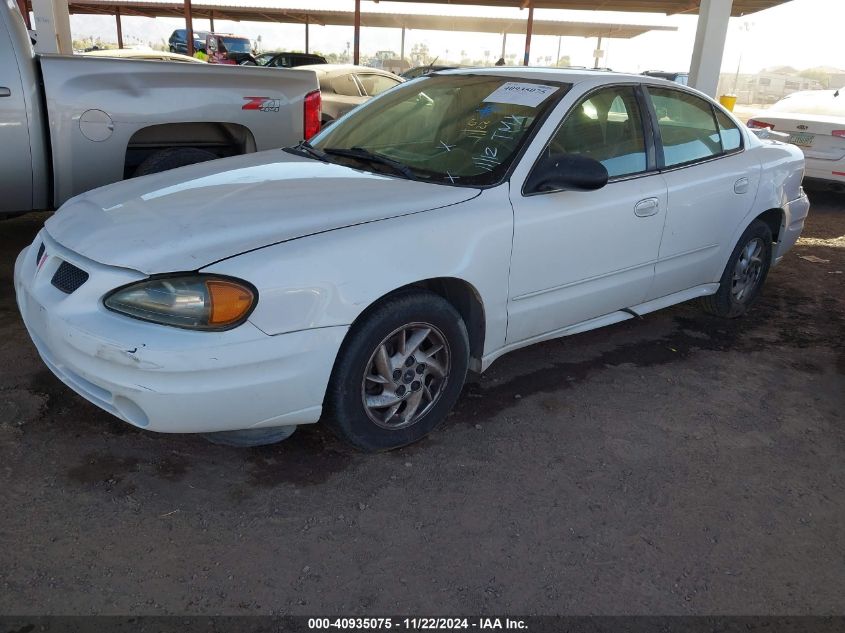 2004 Pontiac Grand Am Se1 VIN: 1G2NF52E94M509940 Lot: 40935075